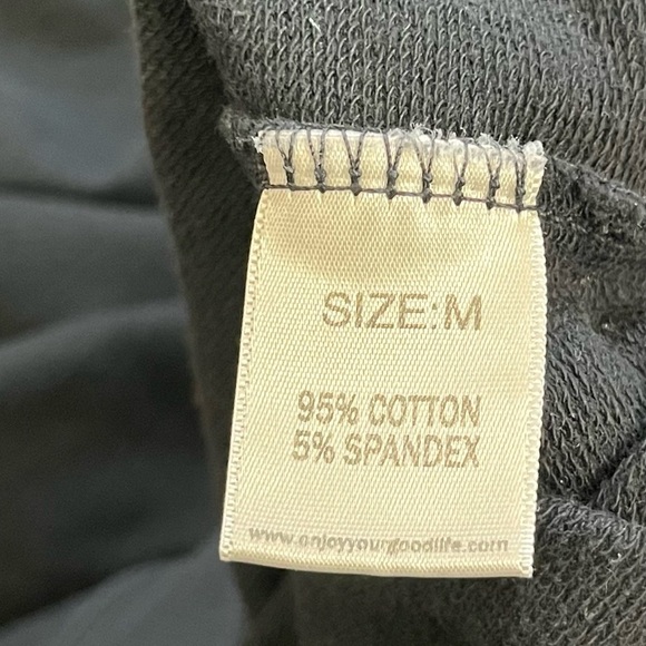 Goodlife Men’s Crewneck Sweatshirt Size Medium Black - Picture 4 of 8